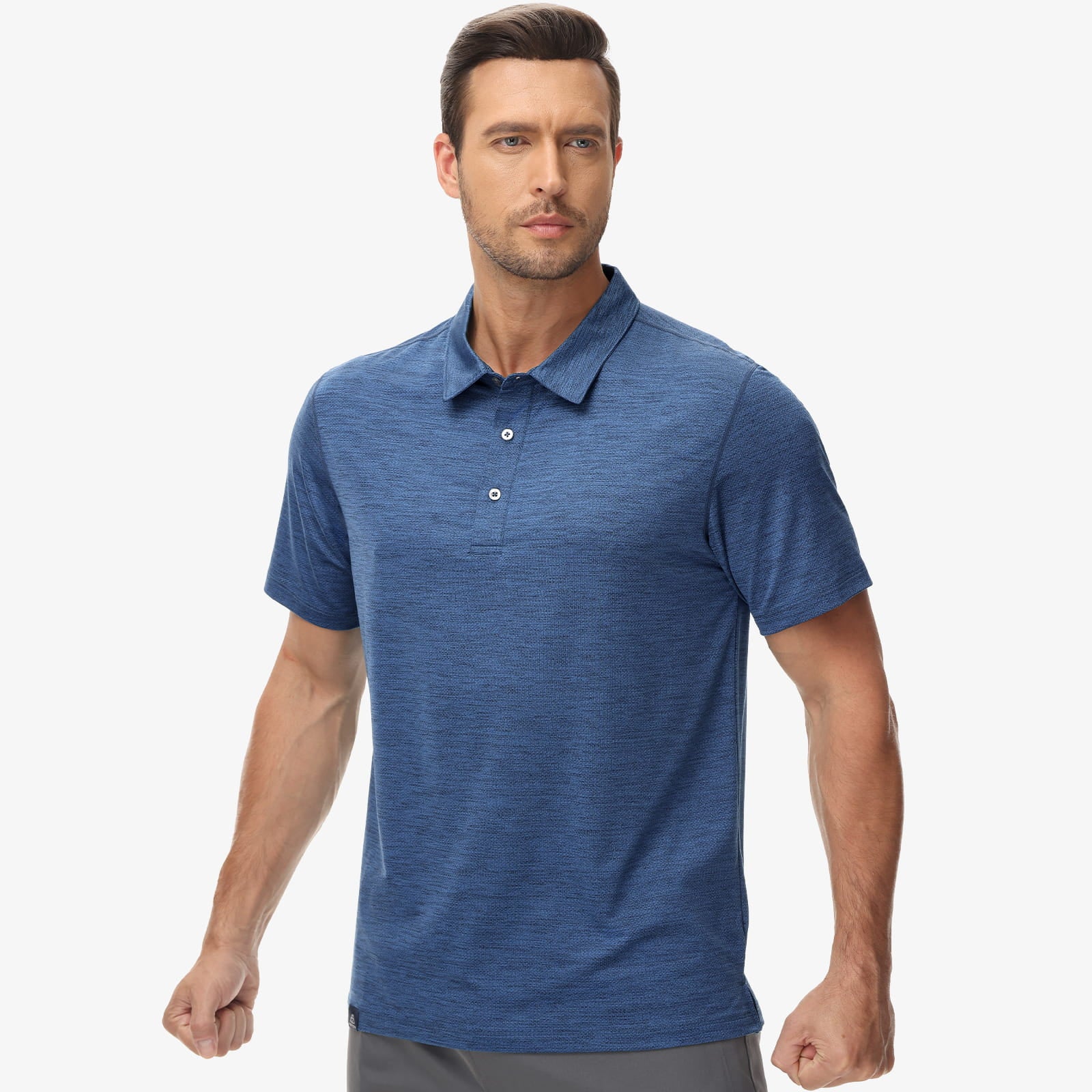 Haimont Men s Polo Shirts Dry Fit Golf Collared Shirt