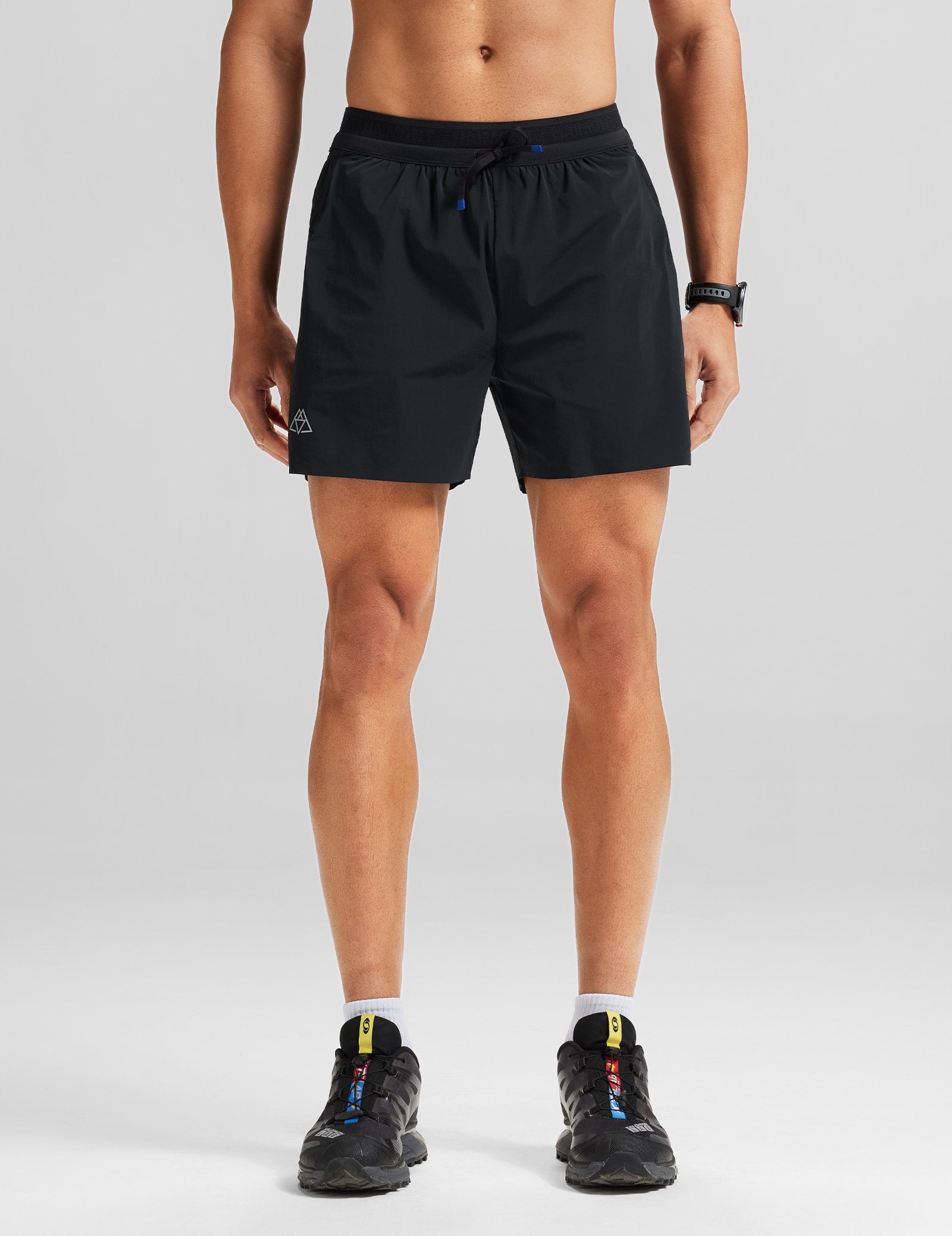 Heren - 2-Pack - Korte sportbroek Ian - Zwart & Sea Breeze - Nederland Heren - 2-Pack - Korte sportbroek Ian - Zwart & Sea Breeze - Nederland