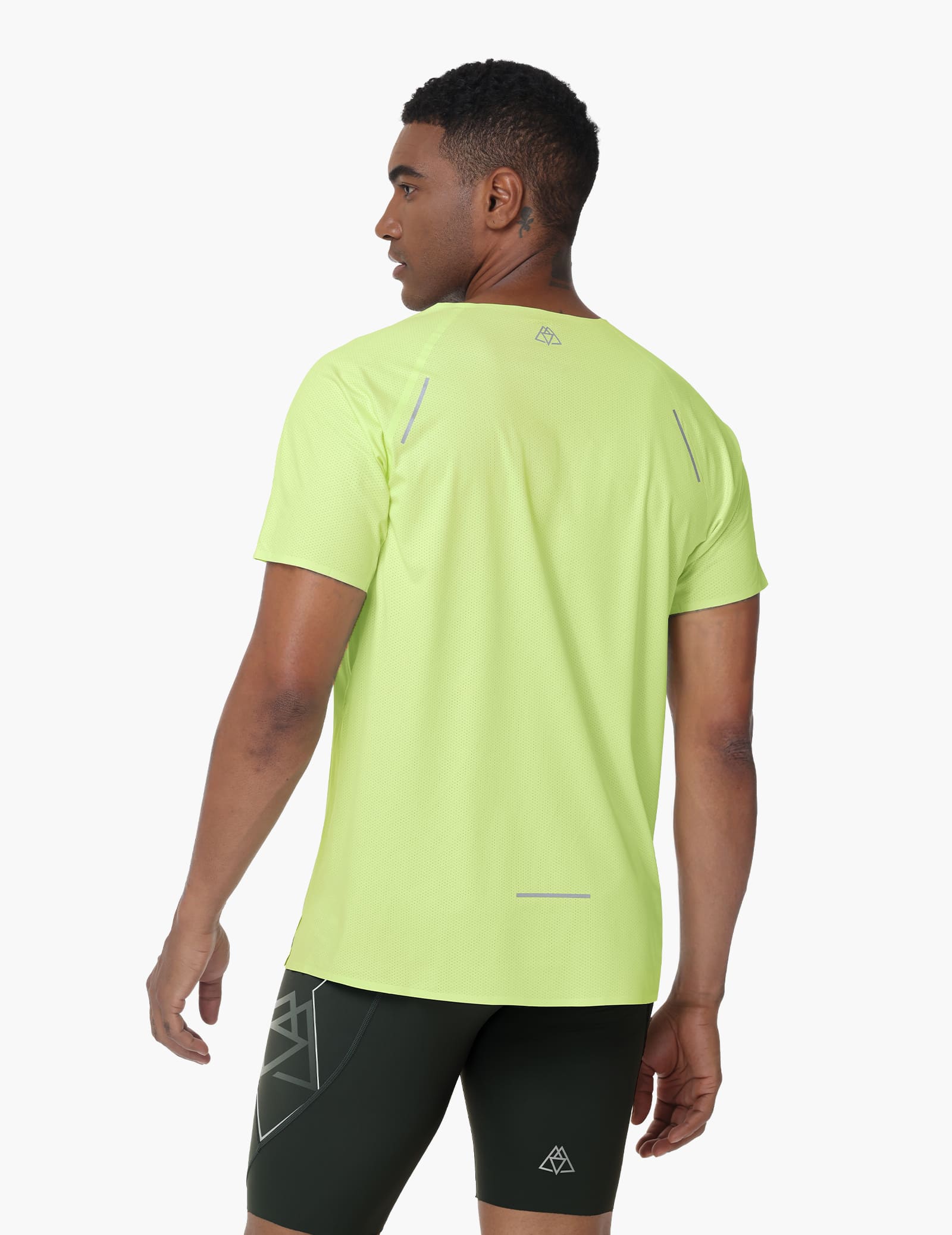 Haimont Men's Mountain Wind Trail T-Shirt in Sprout Green