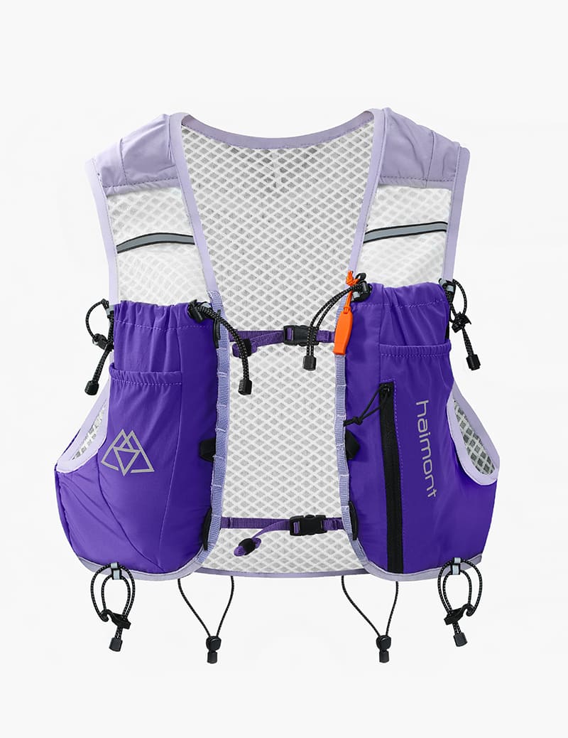 Haimont Unisex Ultra 10L Trail Running Vest in Purple