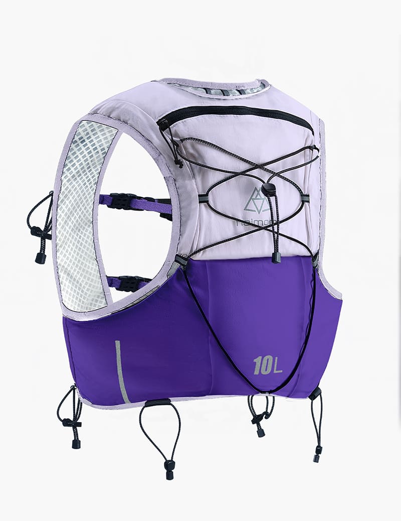 Haimont Unisex Ultra 10L Trail Running Vest in Purple