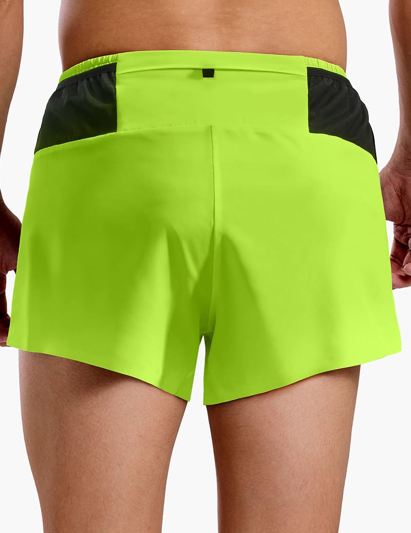 Men's 2 in 1 Quick Dry Trail Running Shorts in Green