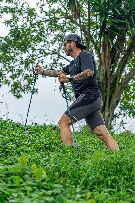Men's Compression Trail Running Shorts