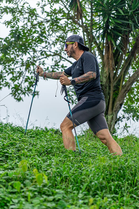 Men's Compression Trail Running Shorts