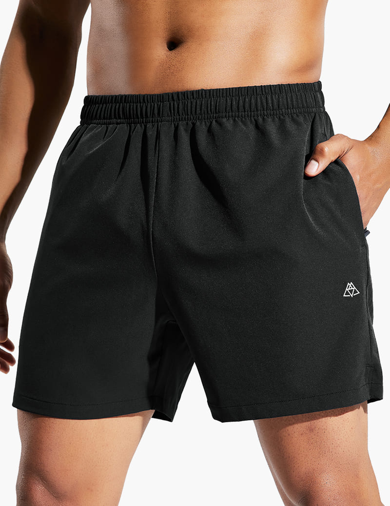 Men's Running Daily Training Shorts in Black