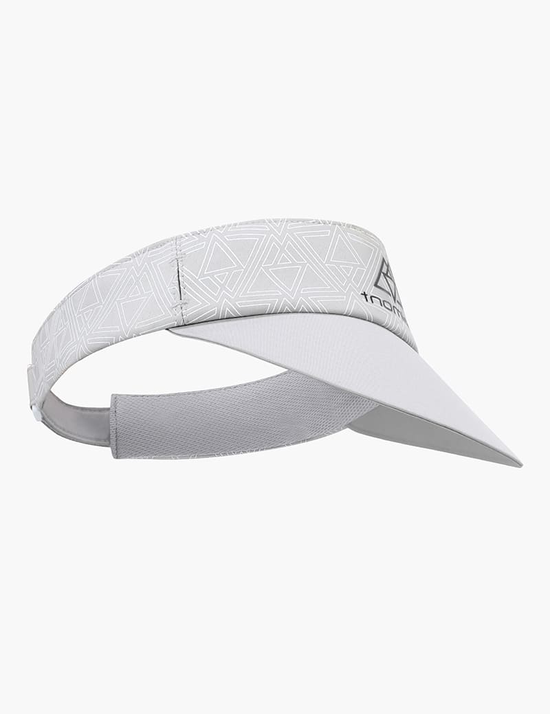 Unisex Foldable Breathable Visor in Gray