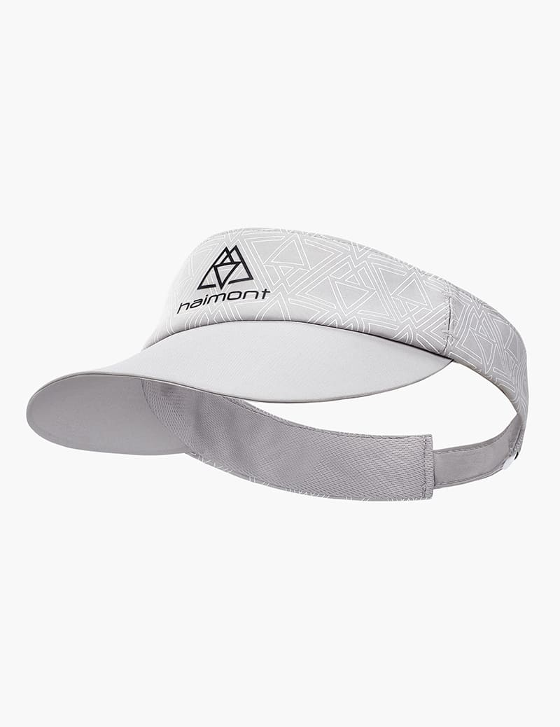 Unisex Foldable Breathable Visor in Gray
