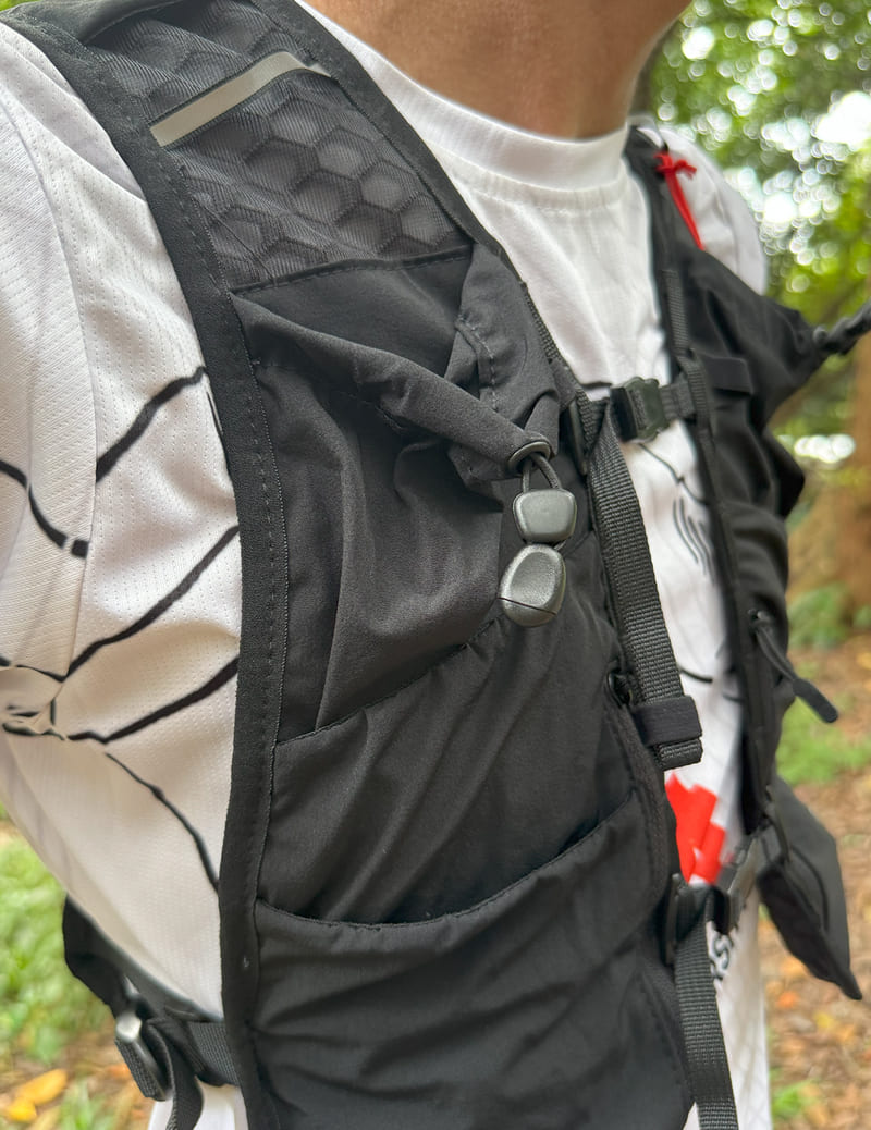 Unisex UltraLight 5L Hydration Running Vest in Black