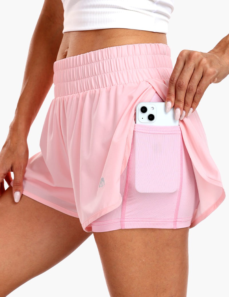 HAIMONT Women's Shorts Women's 2 in 1 Trail Running Shorts