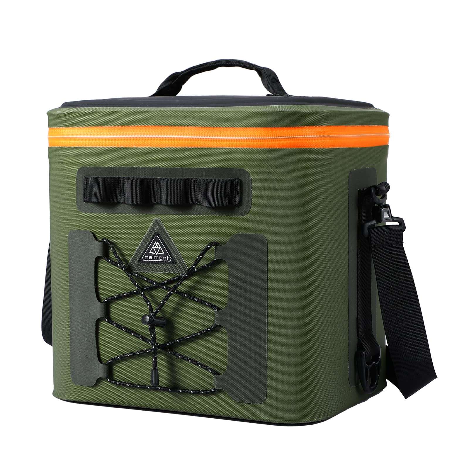 Haimont 8/12 Can Insulated Soft Cooler Ice Chest Coolers, Army Green / 12 Can