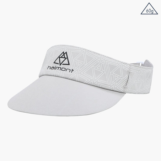 Haimont Hat Gray Sport Performance Visor