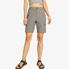 Women's Hiking Cargo Shorts Quick Dry with 6 Pockets