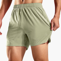 HAIMONT Men Shorts Men's Dry Fit Running Athletic Shorts with Pockets, 5 Inch