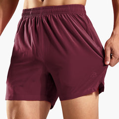 HAIMONT Men Shorts Men's Dry Fit Running Athletic Shorts with Pockets, 5 Inch