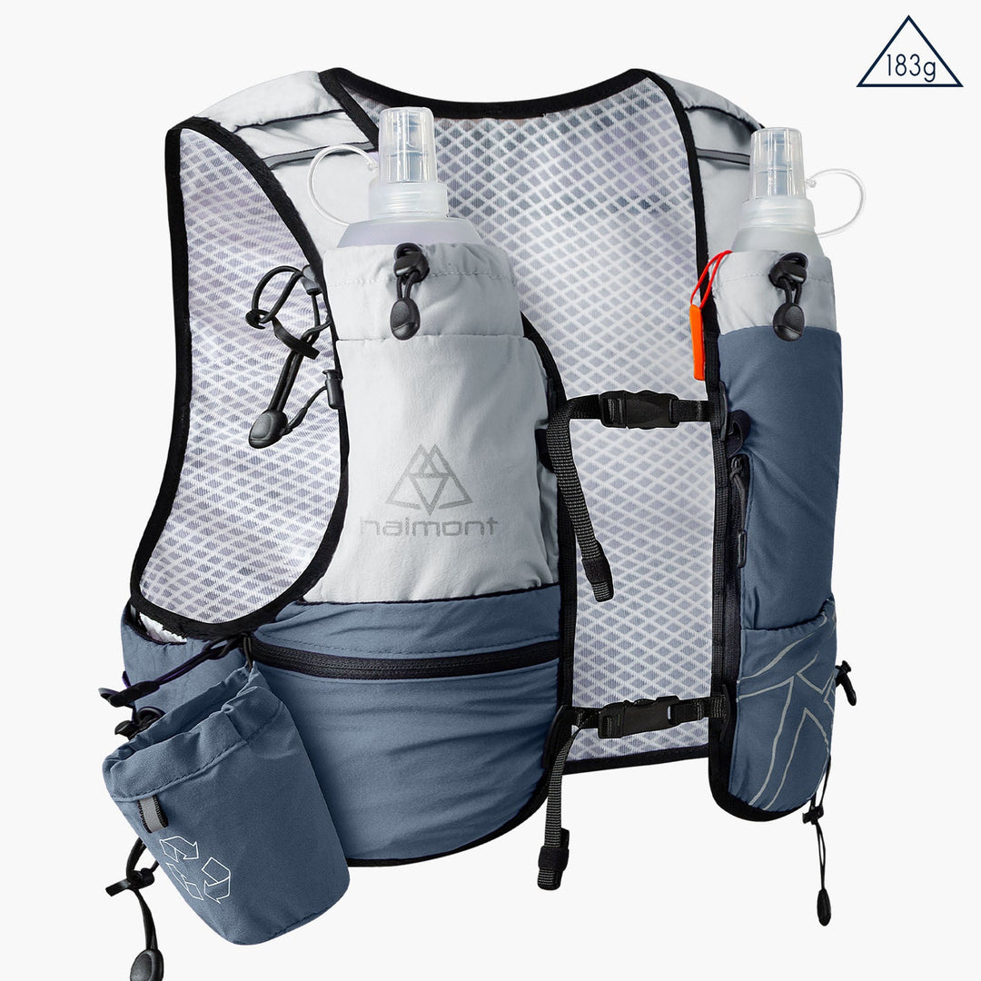 8L Pro Running Vest – The Ultimate Hydration Companion For Long-Distance Trail Runners
