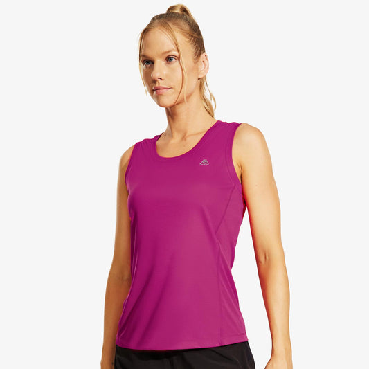 Women's Mesh Workout Tank Tops Quick Dry Sleeveless Shirts