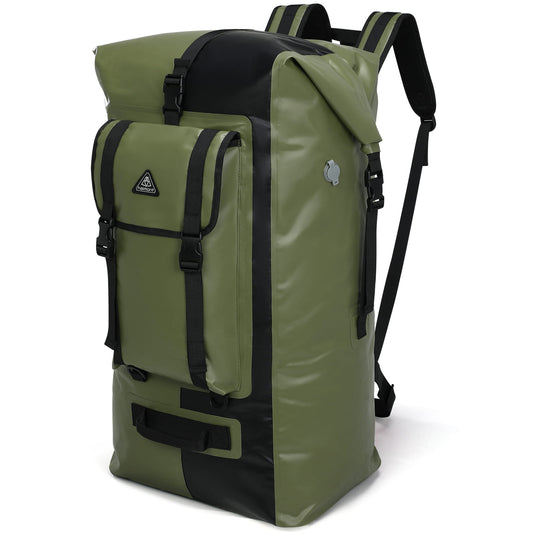 Waterproof Roll-Top Duty Large Capacity Backpack IPX7 Dry Bag