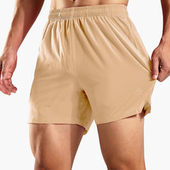 HAIMONT Men Shorts Men's Dry Fit Running Athletic Shorts with Pockets, 5 Inch