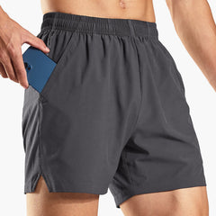 HAIMONT Men Shorts Men's Dry Fit Running Athletic Shorts with Pockets, 5 Inch