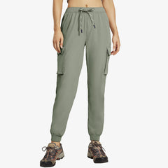 Women's Cargo Hiking Jogger Pants with Pockets