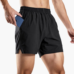 HAIMONT Men Shorts Men's Dry Fit Running Athletic Shorts with Pockets, 5 Inch