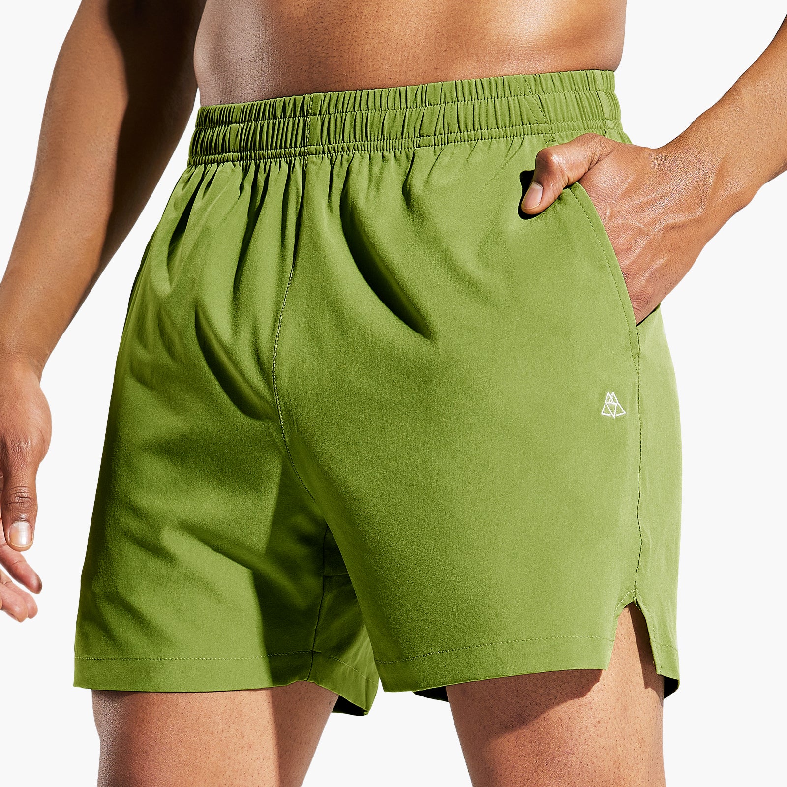 HAIMONT Men Shorts Men's Dry Fit Running Athletic Shorts with Pockets, 5 Inch