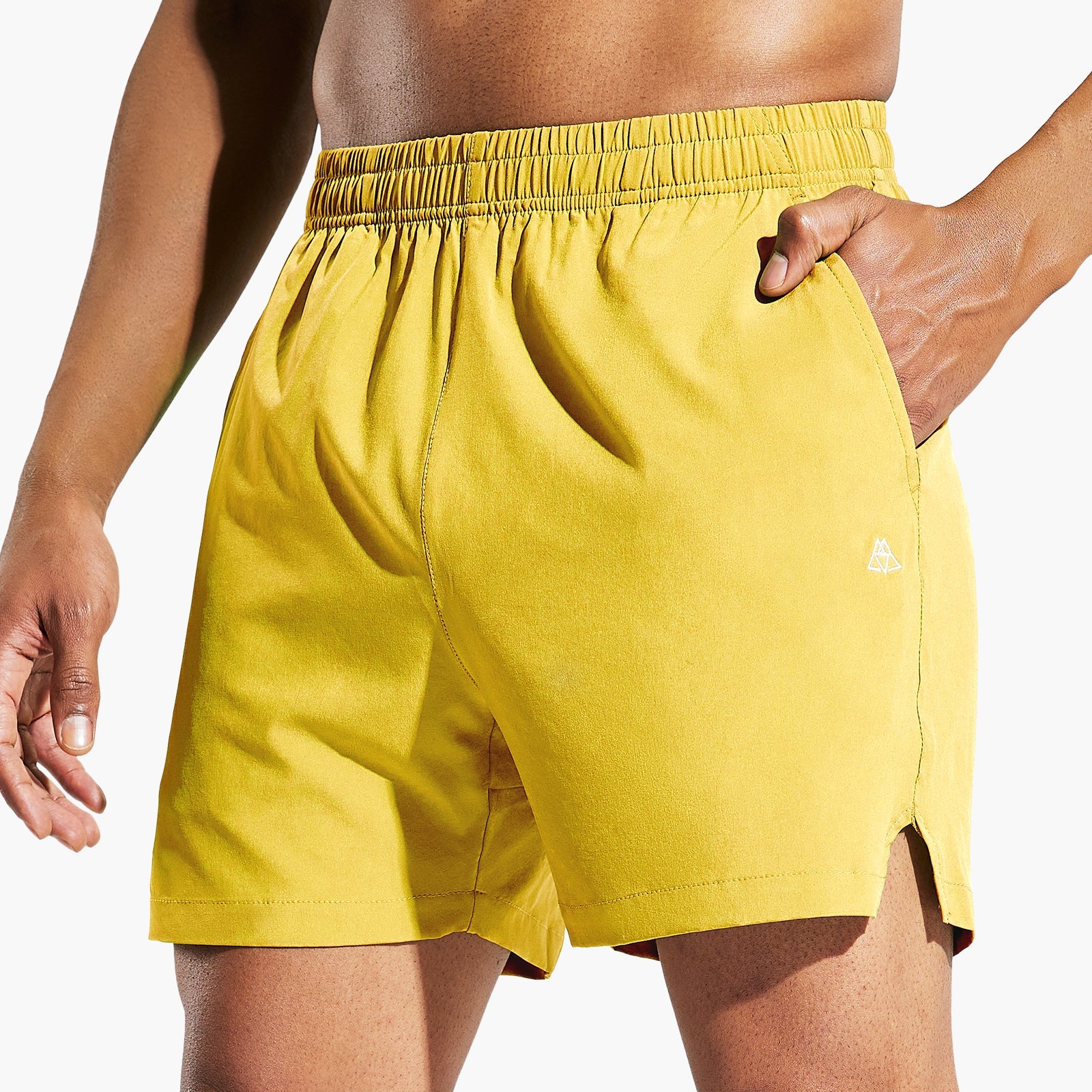 HAIMONT Men Shorts Men's Dry Fit Running Athletic Shorts with Pockets, 5 Inch