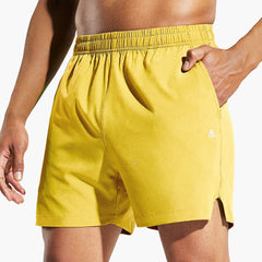 HAIMONT Men Shorts Men's Dry Fit Running Athletic Shorts with Pockets, 5 Inch