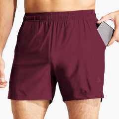 HAIMONT Men Shorts Men's Dry Fit Running Athletic Shorts with Pockets, 5 Inch