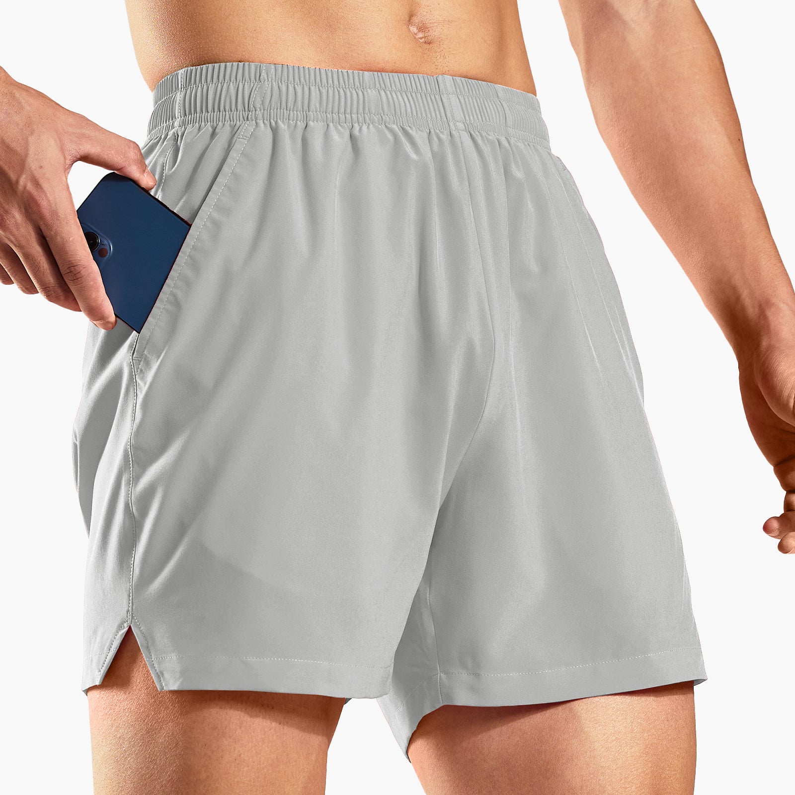HAIMONT Men Shorts Men's Dry Fit Running Athletic Shorts with Pockets, 5 Inch