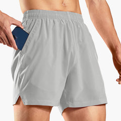 HAIMONT Men Shorts Men's Dry Fit Running Athletic Shorts with Pockets, 5 Inch