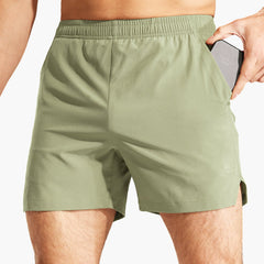 HAIMONT Men Shorts Men's Dry Fit Running Athletic Shorts with Pockets, 5 Inch
