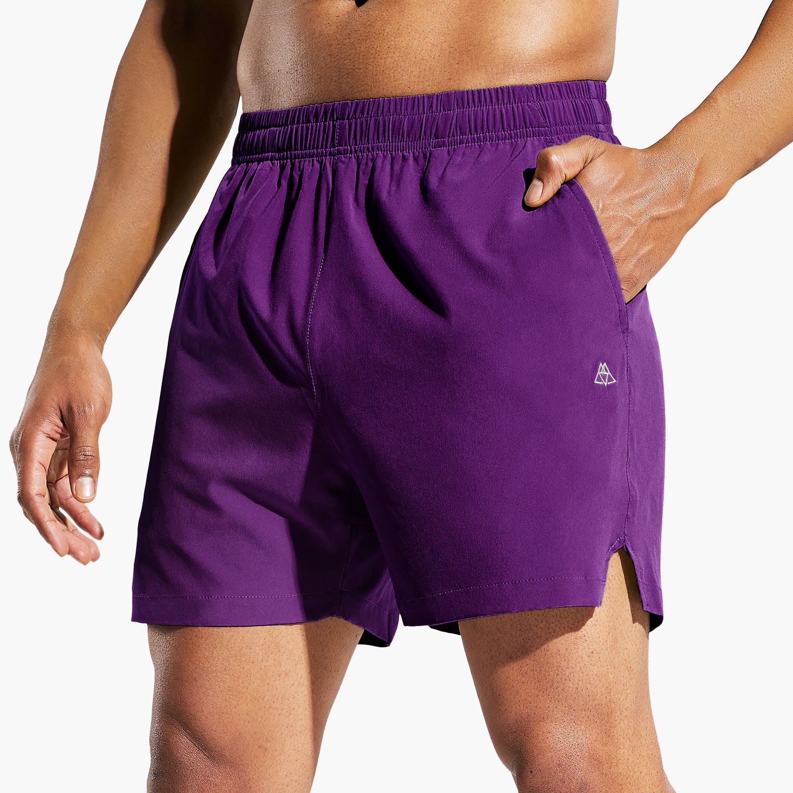 HAIMONT Men Shorts Men's Dry Fit Running Athletic Shorts with Pockets, 5 Inch
