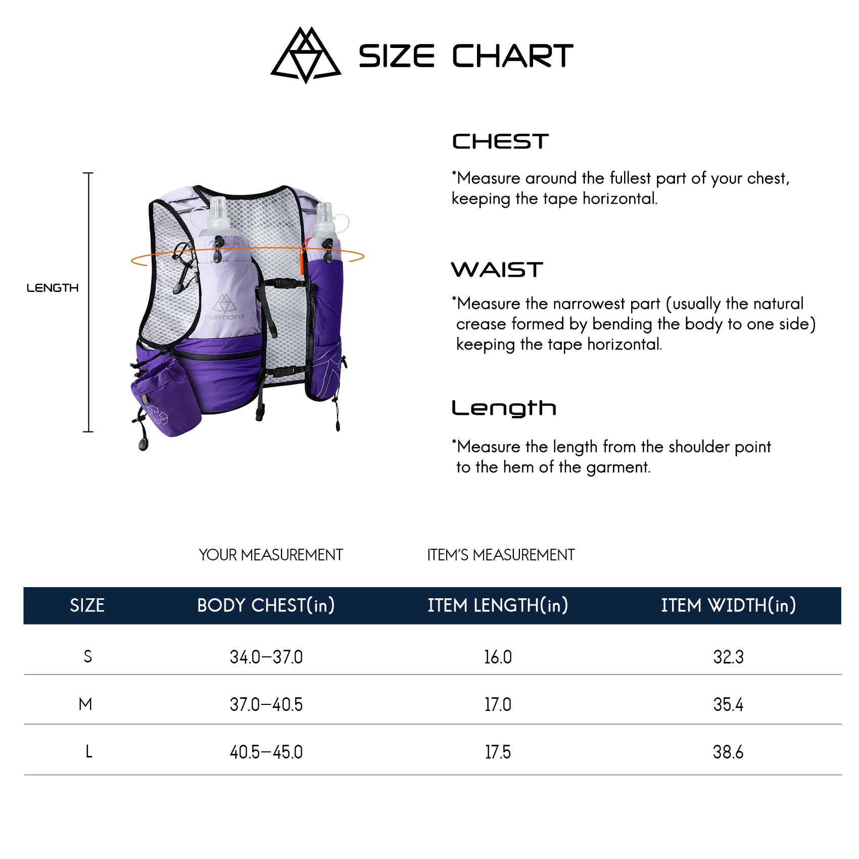 Haimont Running Packs Trail Running Vest Pack 8L Pro Lightweight With Multi-Pocket