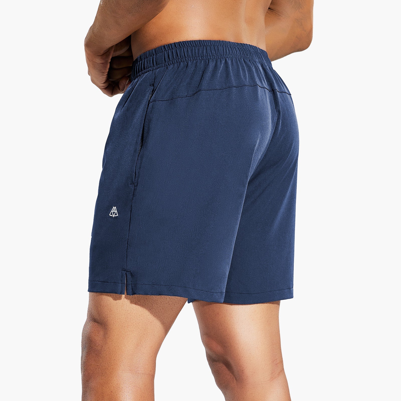 HAIMONT Men Shorts Men's 5" Running Athletic Shorts Quick Dry with Zip Pockets