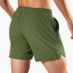 HAIMONT Men Shorts Men's Dry Fit Running Athletic Shorts with Pockets, 5 Inch