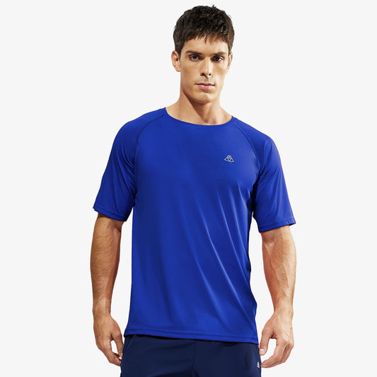 Men's UV Protection Workout Tee Lightweight Running Shirt