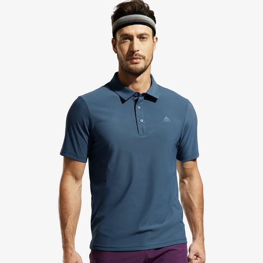 Men’s Lightweight Polo Shirt Quick Dry Golf Tshirts