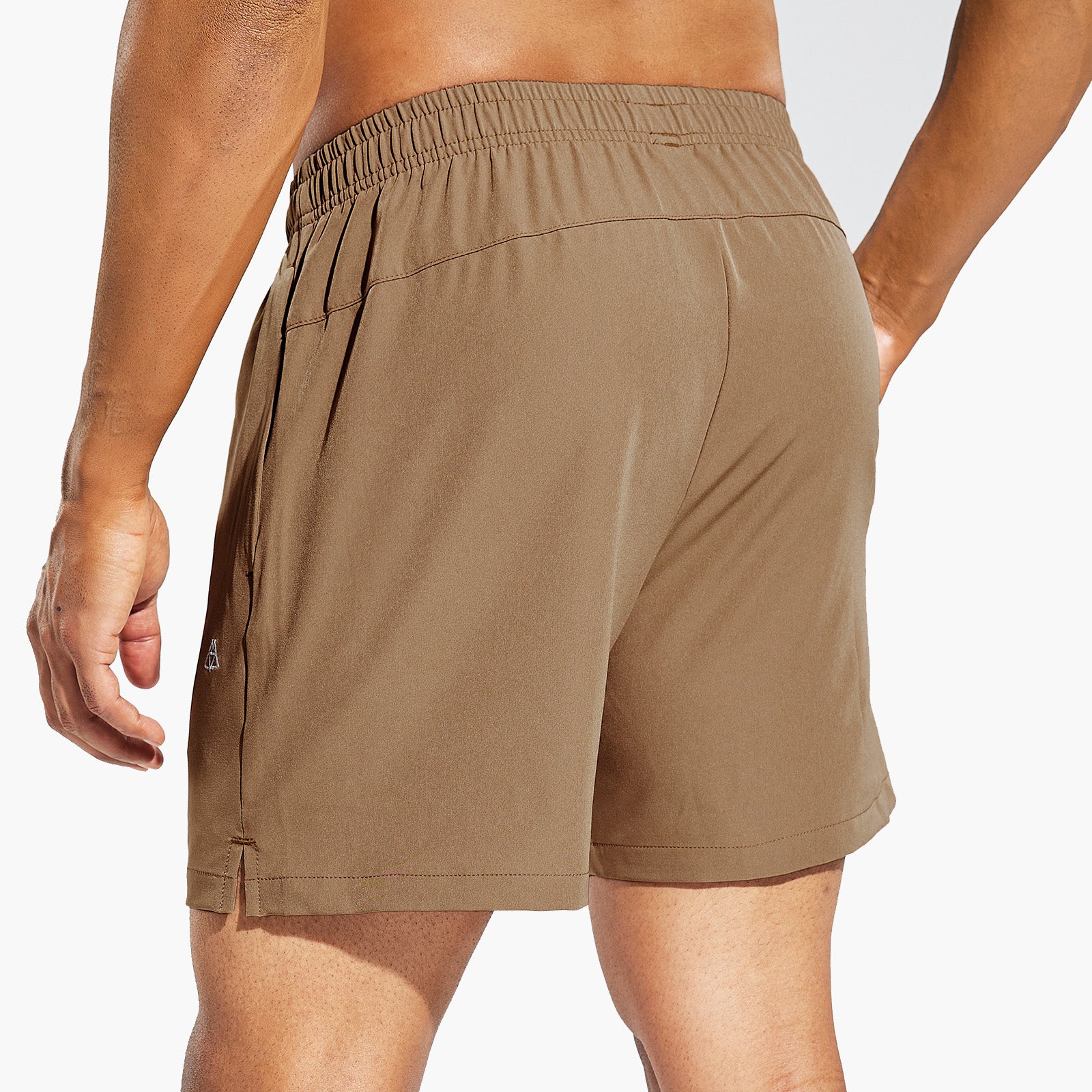 HAIMONT Men Shorts Men's 5" Running Athletic Shorts Quick Dry with Zip Pockets