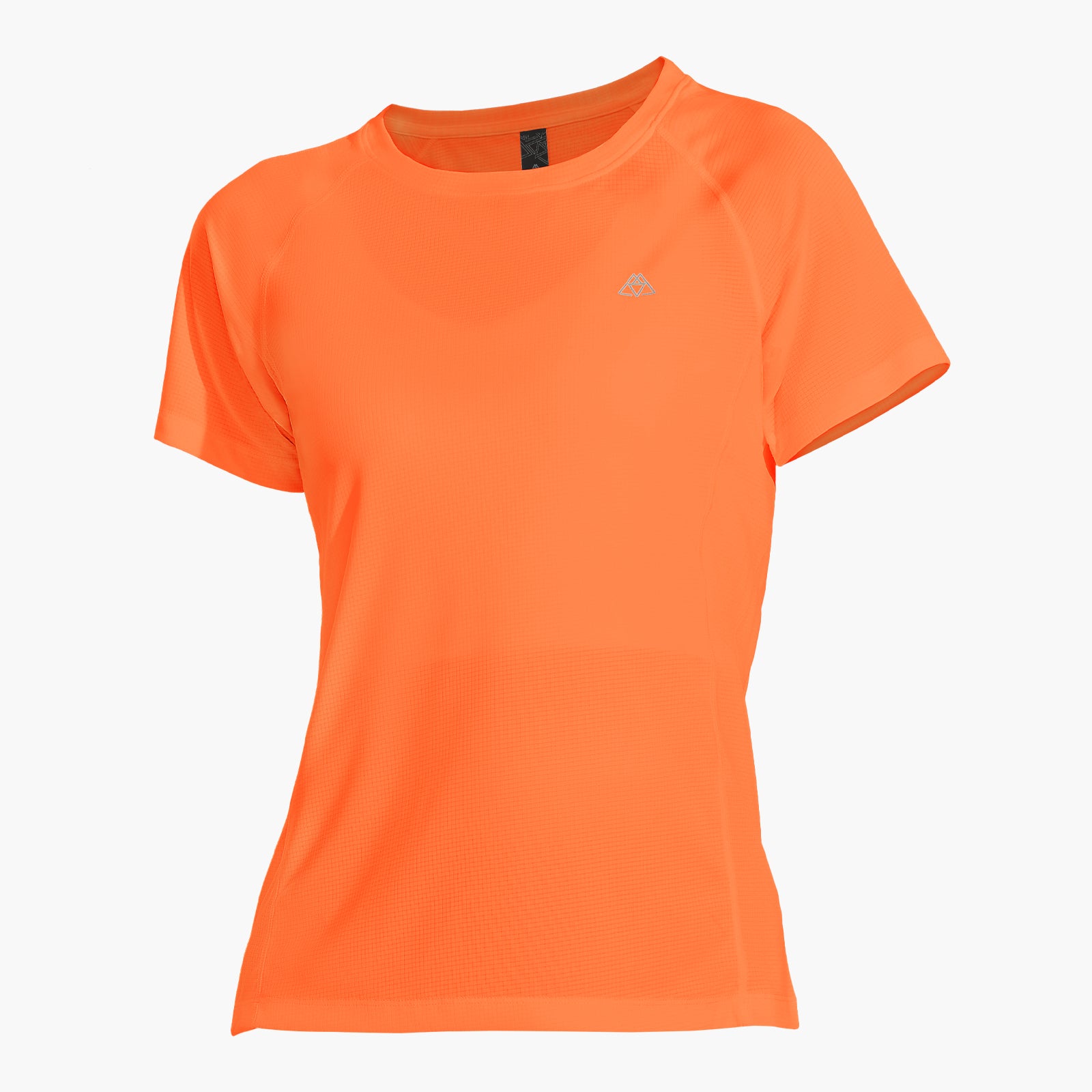 Haimont Women s Athletic T shirts Dry Fit Running Workout Tee Orange Xs