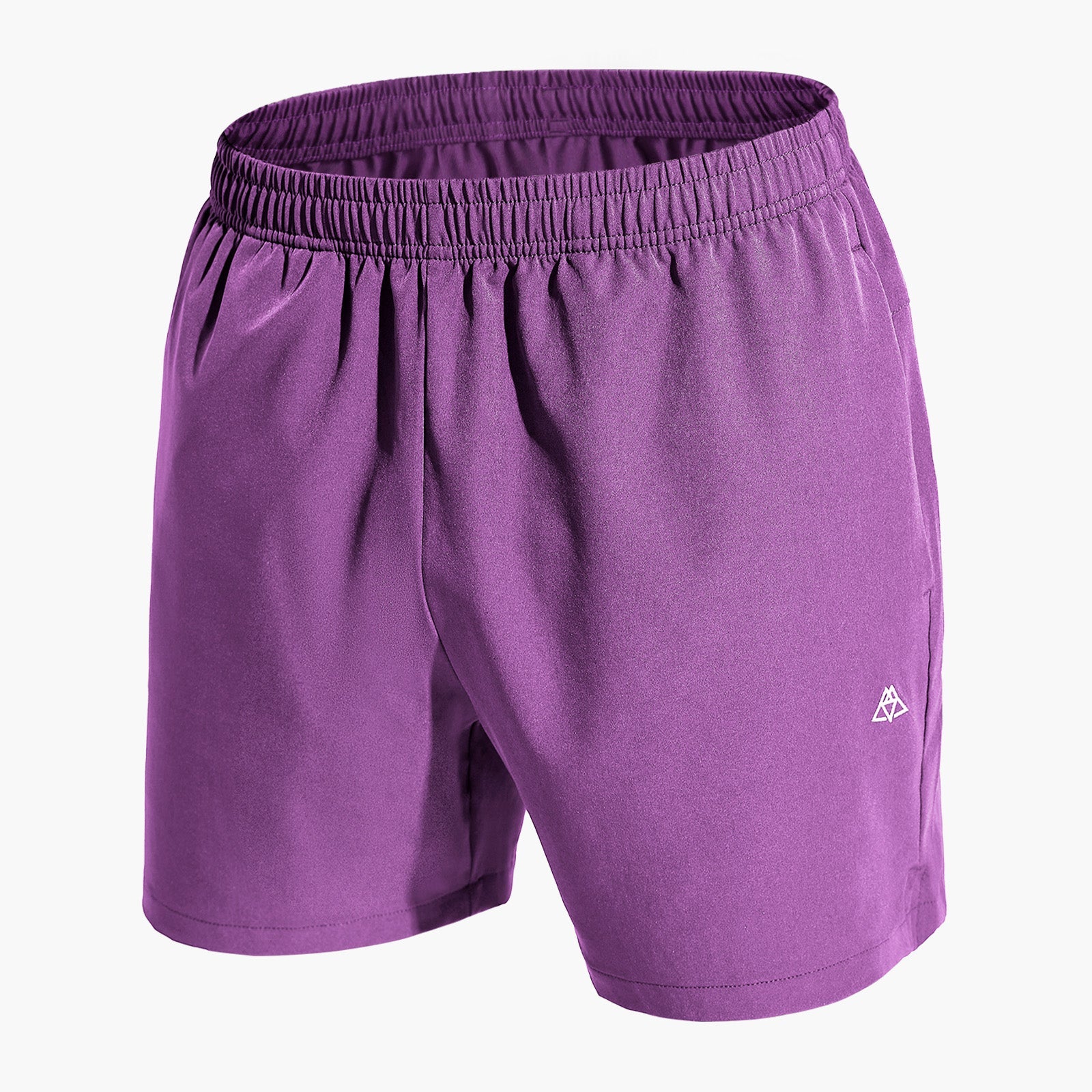HAIMONT Men Shorts Men's 5" Running Athletic Shorts Quick Dry with Zip Pockets
