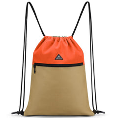 Gym Drawstring Bag Sackpack with Wet Compartment