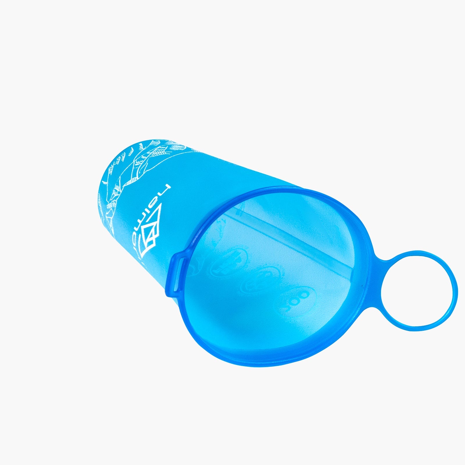 Haimont Water Cup Blue Foldable TPU Soft Water Cup For Trailing Running, Outdoor Marathon,Cycling--SPEEDCUP™