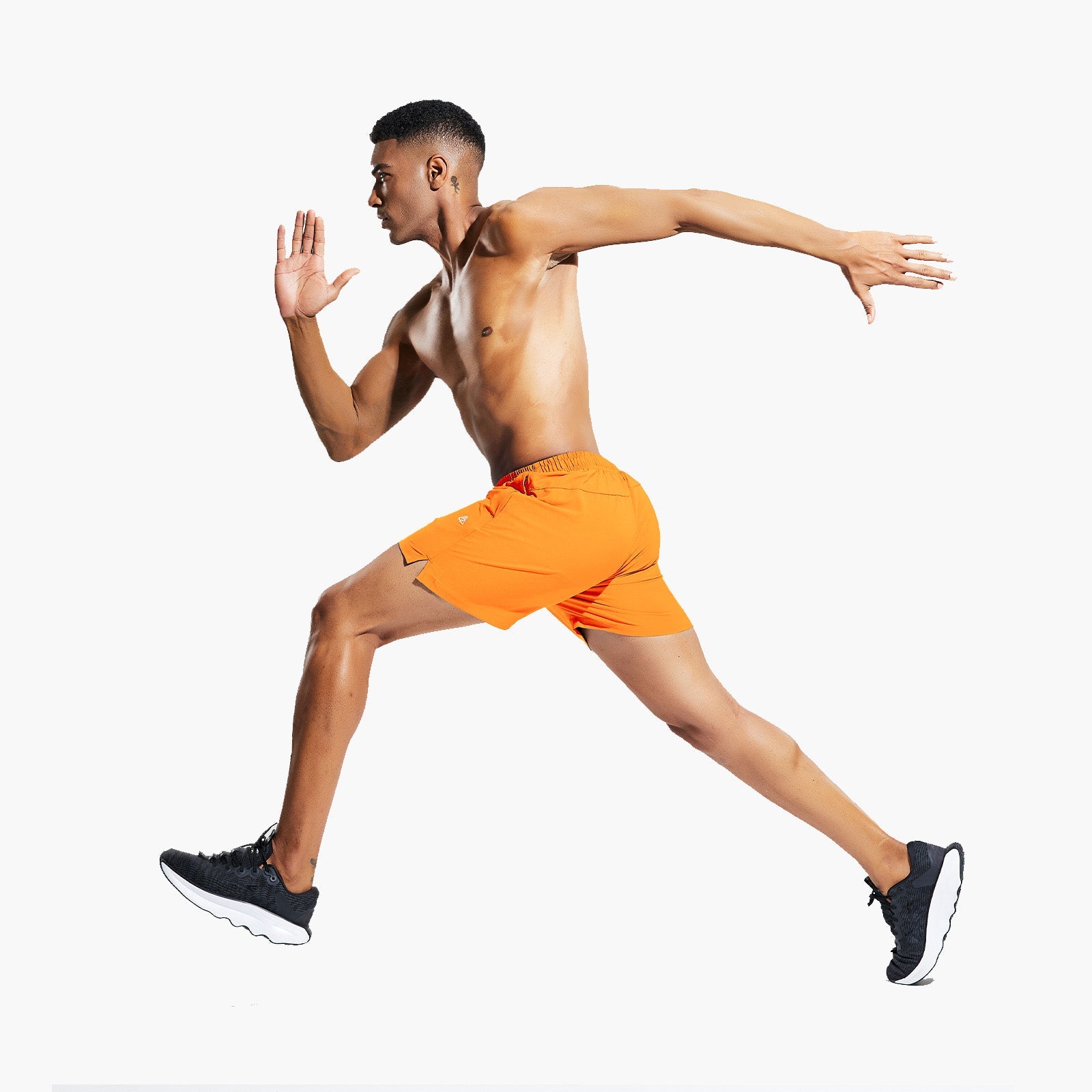 HAIMONT Men Shorts Men's 5" Running Athletic Shorts Quick Dry with Zip Pockets