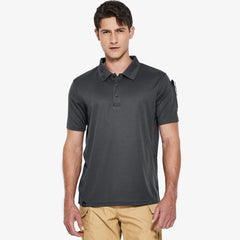 Men's Performance Polos Short Sleeve Collared Tshirts
