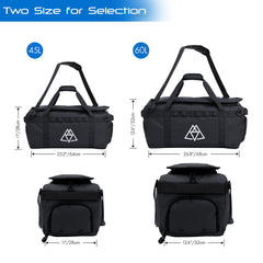 Travel Duffel Backpack Bag with Shoe Compartment