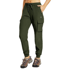 Women's Cargo Hiking Jogger Pants with Pockets