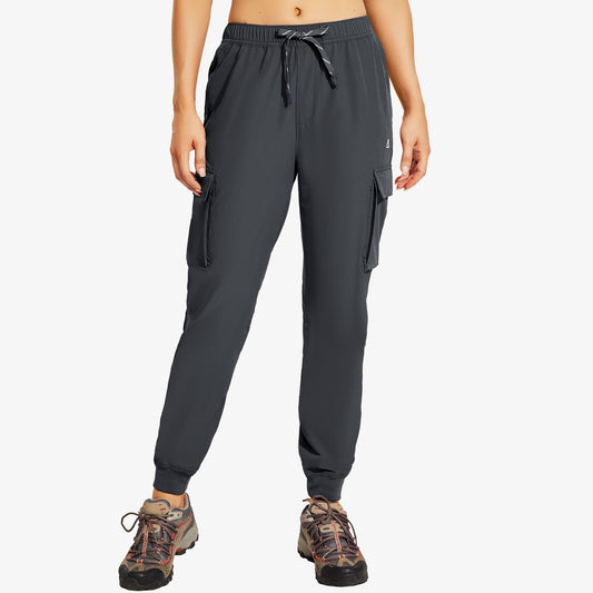 Women's Cargo Hiking Jogger Pants with Pockets