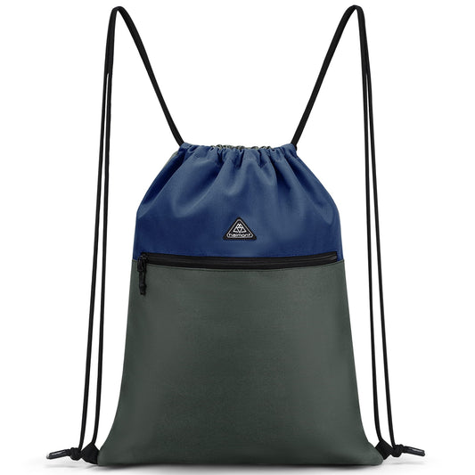 Gym Drawstring Bag Sackpack with Wet Compartment