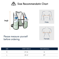 HAIMONT Running Packs Trail Running Hydration Vest Pack 5L Lightweight Run Water Vest